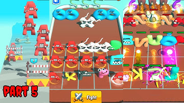 Merge ALPHABET LORE Run 🔡✔️ | alphabet lore || Merge battles part 5 | A B C D