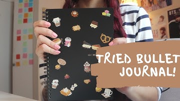 Tried Bullet Journal FOR THE FIRST TIME