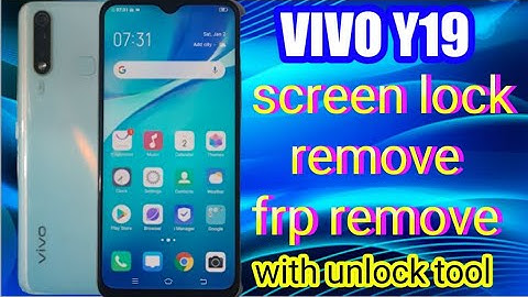 vivo y19 screen lock remove frp remove unlock tool