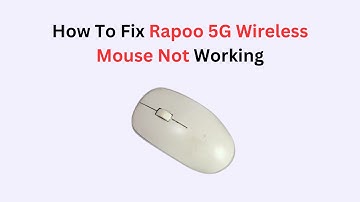 How to Fix Rapoo 5G Wireless Mouse Not Working – Full Troubleshooting Guide