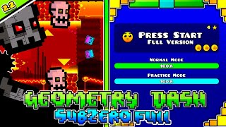 Press Start Full Version (All Secret Coins) | Geometry Dash Subzero Full Version | By Musicsoundsgd