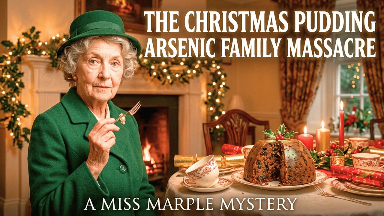 The Christmas Pudding Arsenic Family Massacre | A Miss Marple Mystery ...