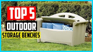 Top 5 Best Outdoor Storage Benches in 2025 Reviews