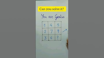 How to solve sudoku? #puzzle #sudoku #shorts