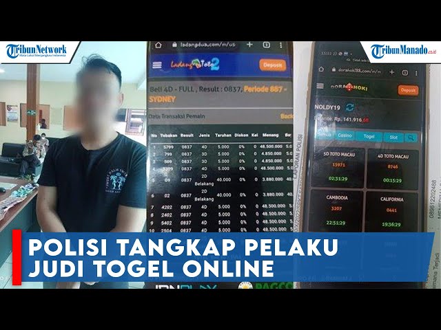 Polisi Tangkap pelaku perjudian jenis Togel online class=