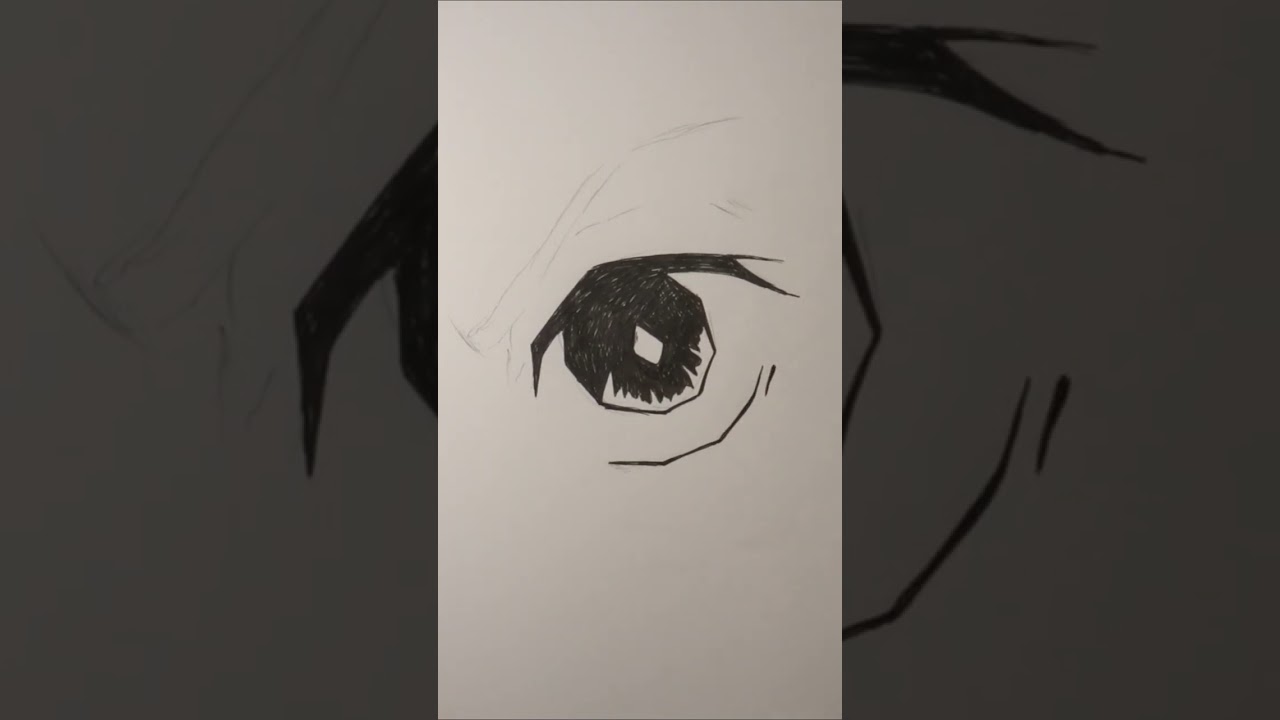 Drawing Tanjiro Kamado’s eye - DEMON SLAYER 