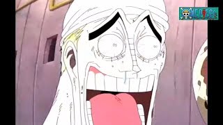 海賊王【One Piece】 魯夫 對戰 艾尼爾 好好玩的臉