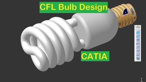 CATIA V5 | Viral Video Tutorial for Beginners | CFL Bulb Design | Technical MMS