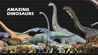 Dinosaurs Size Comparison | Walking and Running with Dinosaurs by G's Data Lab 926,931 views 1 year ago 17 minutes
