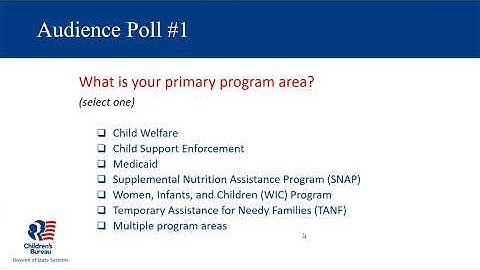 Cost Allocation Demonstration - Comprehensive Child Welfare System (CCWIS)