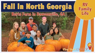 Fall in North Georgia: Burts Pumpkin Farm - Full time RV family of 9