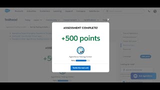 Set Up Testing Criteria | Agentforce Testing Center - Trailhead Salesforce 2025!