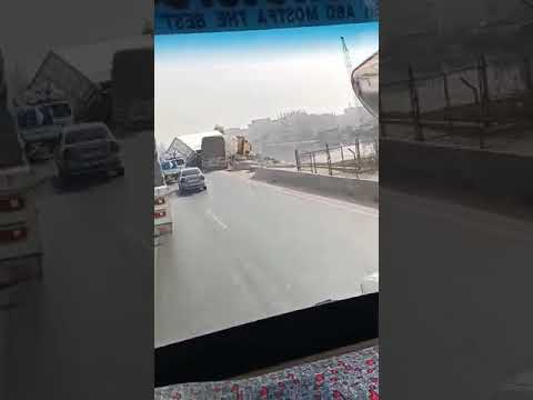 عاجل| انقلاب سيارة نقل على طريق بنها - المنصورة الزراعي