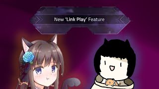 Playing Arcaea Link Play with Dragonxlz because why not