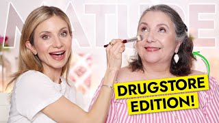 Drugstore Mature Skin Makeup Tutorial! Makeup on my Mom screenshot 3