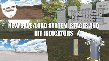VR Practical Shooting 27 Devlog - New save/load system, hit indicators, custom stage templates