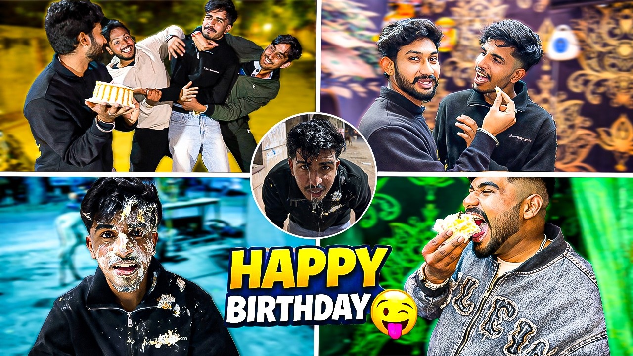 Birthday Pe Beizzati 😱 | Cake Se Muh Kaala Kar Diya! #vlog