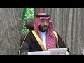 كلمة سمو ولي العهد في اجتماع أعضاء المجلس التنسيقي العراقي السعودي