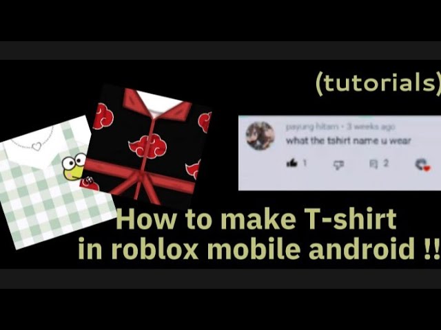 HOW TO MAKE A SHIRT ON ROBLOX MOBILE 2022 (Make Shirts On Mobile Roblox) - MAKE  SHIRTS ROBLOX IPHONE 