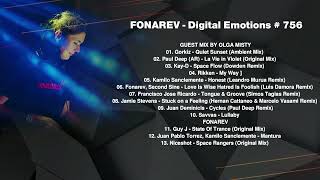 FONAREV - Digital Emotions # 756. Guest Mix By Olga Misty