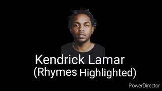 Kendrick Lamar 6'Foot 7'Foot (Freestyle) - (Rhymes Highlighted)