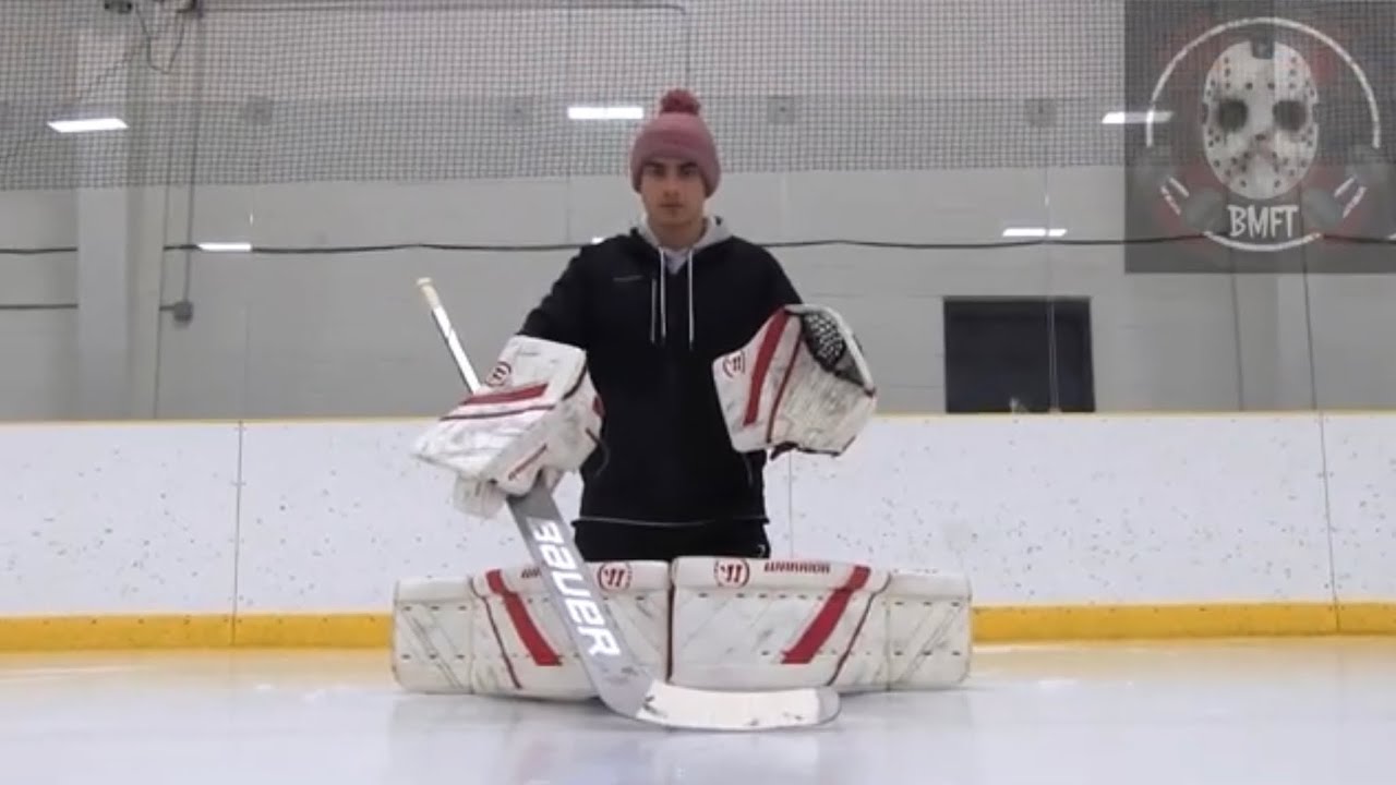 The Butterfly Stance Hockey Goalie Basic Series Pt. 6 YouTube