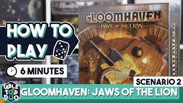 How to Play Gloomhaven: Jaws of the Lion Scenario 2 in 6 minutes