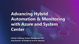 Cloud-Based Monitoring & Automation | Webinar by NiCE and Kelverion