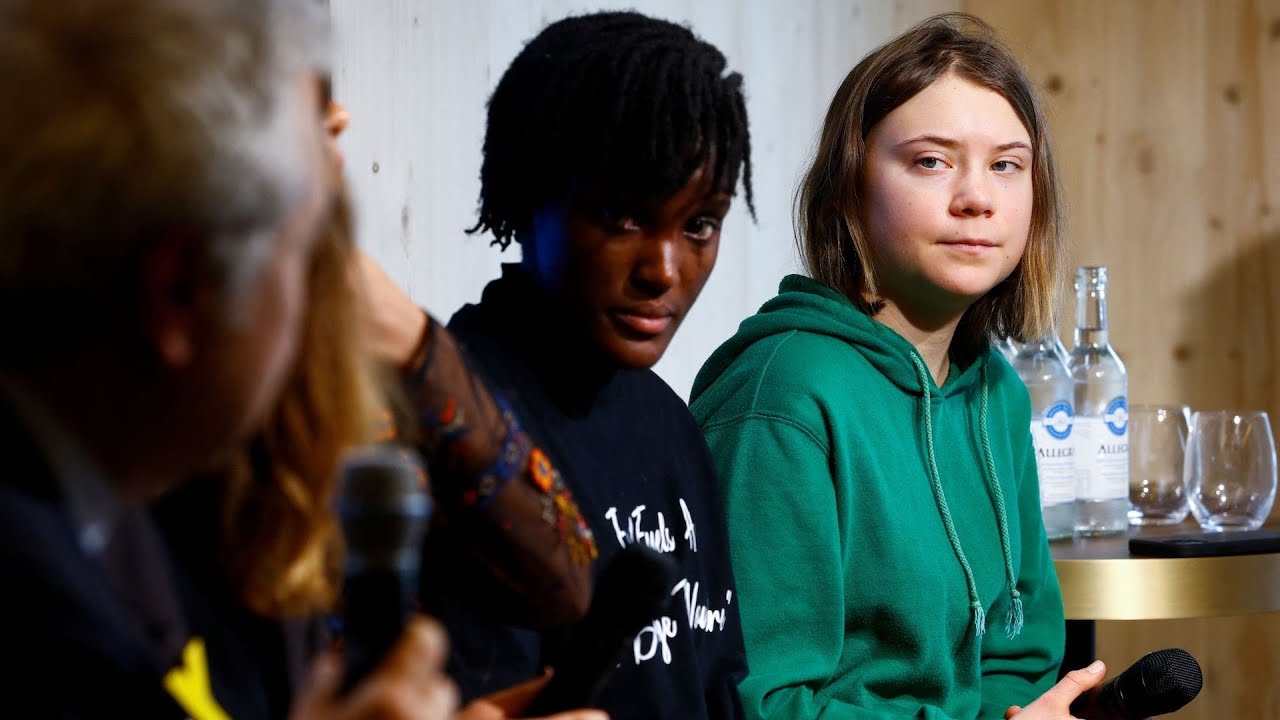 Greta Thunberg criticizes world leaders at Davos