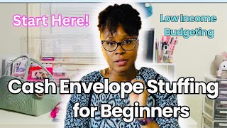 CASH ENVELOPE stuffing for BEGINNERS | START HERE FOR low income budgeting | 1st Time 2025 screenshot 3