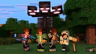 My Slideshow in Minecraft w/Friend