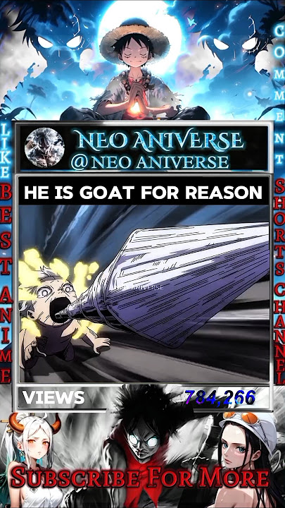 |He Is Goat For Reason|#anime #animeshorts #animeaddicts