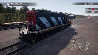 Train Sim World 2020 (PS4) CN (Canadian National) EMD GP9RM Start Up