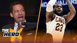 Chris Broussard on Kawhi's drama, LeBron's triple-double stats and more | THE HERD