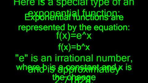 Linear, Quadratic, and Exponential Models