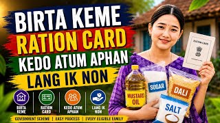 Birta Keme Ration Card Kedo Atum Aphan//Jangthu Ta Longpo Non Ke//Lang Ik Non
