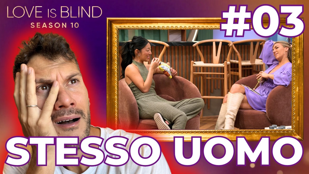 TRIANGOLO PERICOLOSO NELLE CAPSULE 😳 Reaction a LOVE IS BLIND Stagione 10 Ep.3