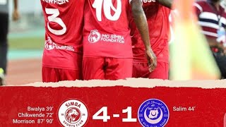 Magoli Yote ,Simba Vs El Hilal , Full Time Simba 4-1  , Bernard Morrison Afunga Mabao Mawili .