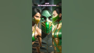 Jade Entrance Evolution in Mk9 , MK11 and Mk1 Khaos Reigns #mortalkombat1havik