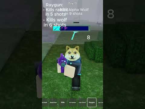 The RAYGUN Weapon In 99 Nights In The Forest Roblox 99nightsinaforest Viralshort 99nights 