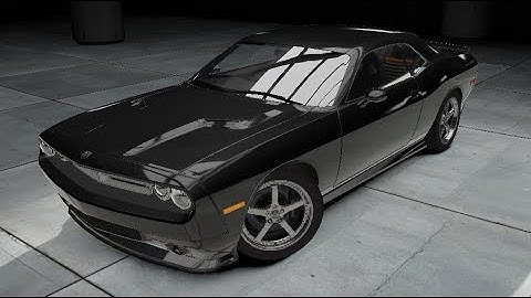 Need For Speed Shift 2 Dodge Challenger Concept