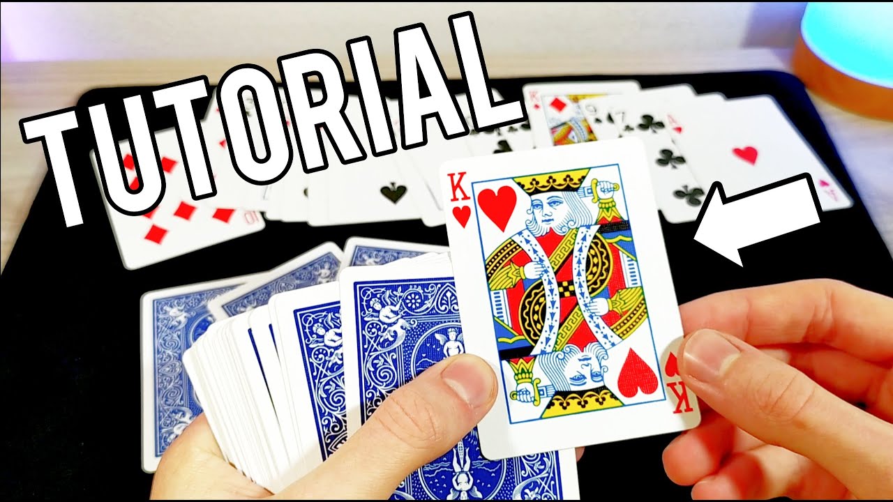 TUTORIAL ACAAN GENIALE E SEMPLICE!!!(tutorial magia con le carte)