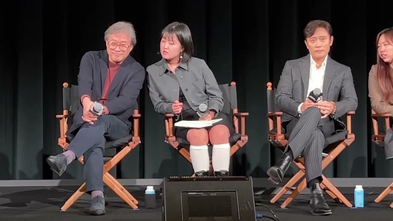 2025.12.06 JOINT SECURITY AREA Q&A with Park Chan-wook and Lee Byung Hun (Egyptian)
