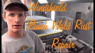 Easy DIY Windshield Channel Rust Repair