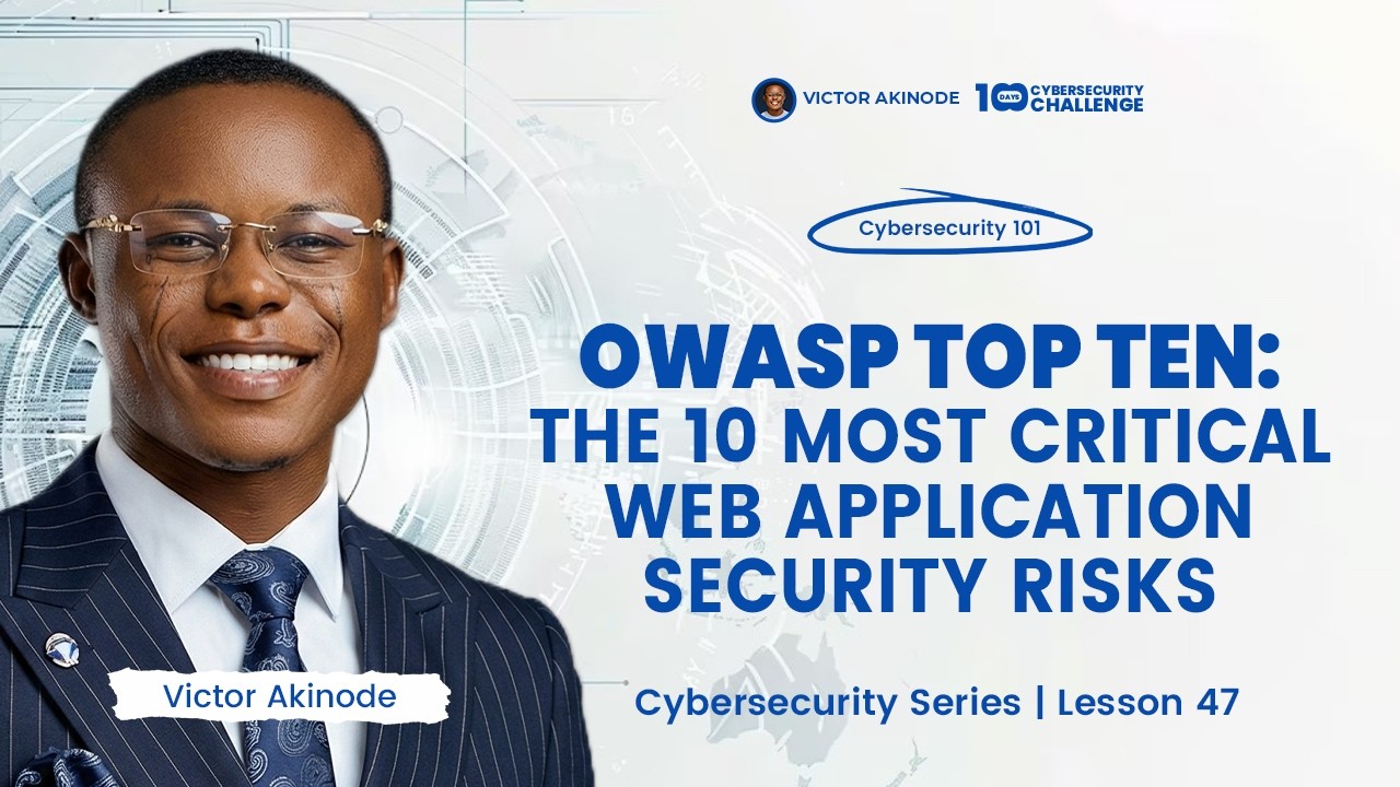 LESSON 47: OWASP Top 10: The Most Critical Web Application Security ...