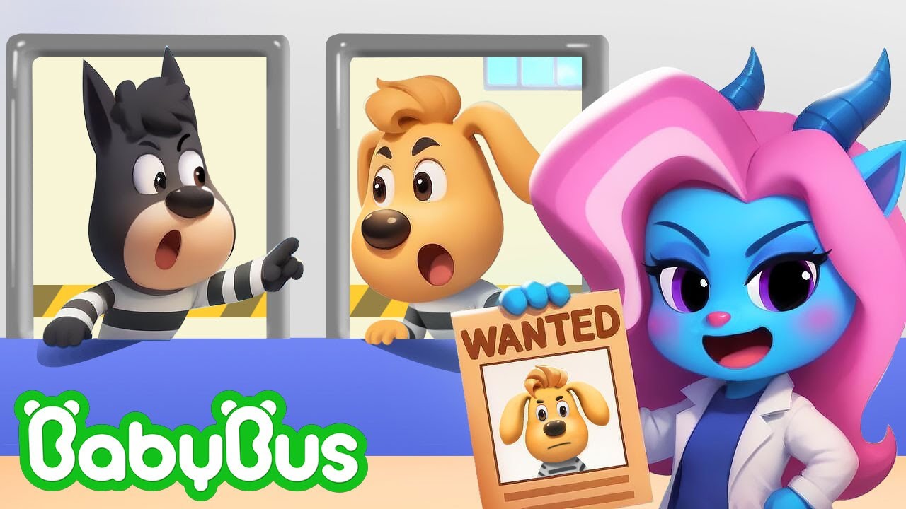 Quem é o Ladrão? | Aventura na Cidade das Águas | EP1| Desenho Animado | Detetive Labrador | BabyBus