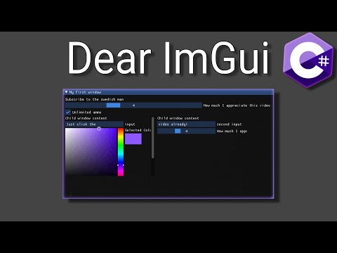 Dear IMGUI in C# .NET! (Tutorial)