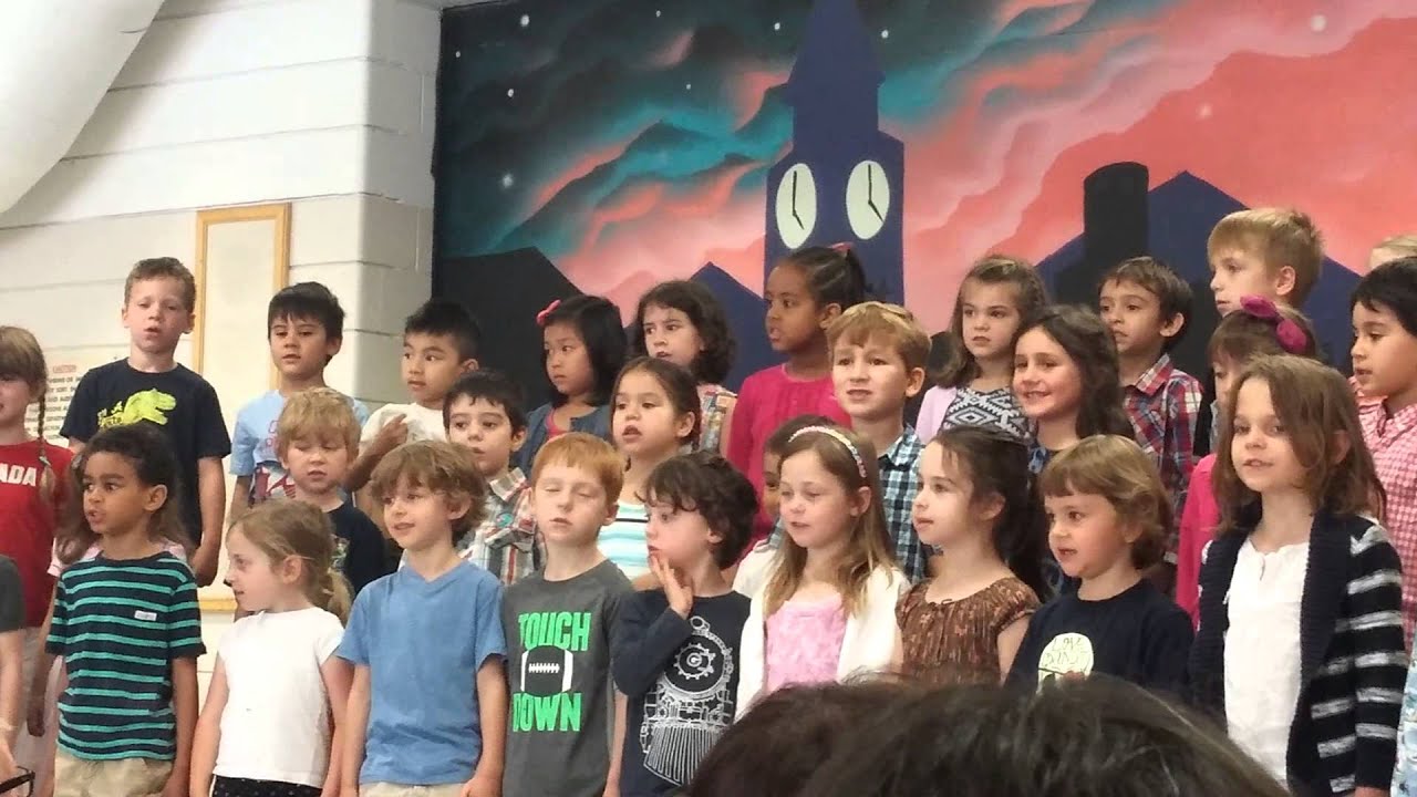 Kindergarten spring concert - YouTube