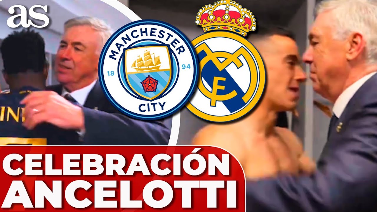 Titre du Real Madrid : la danse de la joie de Carlo Ancelotti avec Eduardo Camavinga