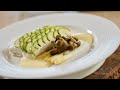 Poached Halibut Horseradish Sabayon – Bruno Albouze